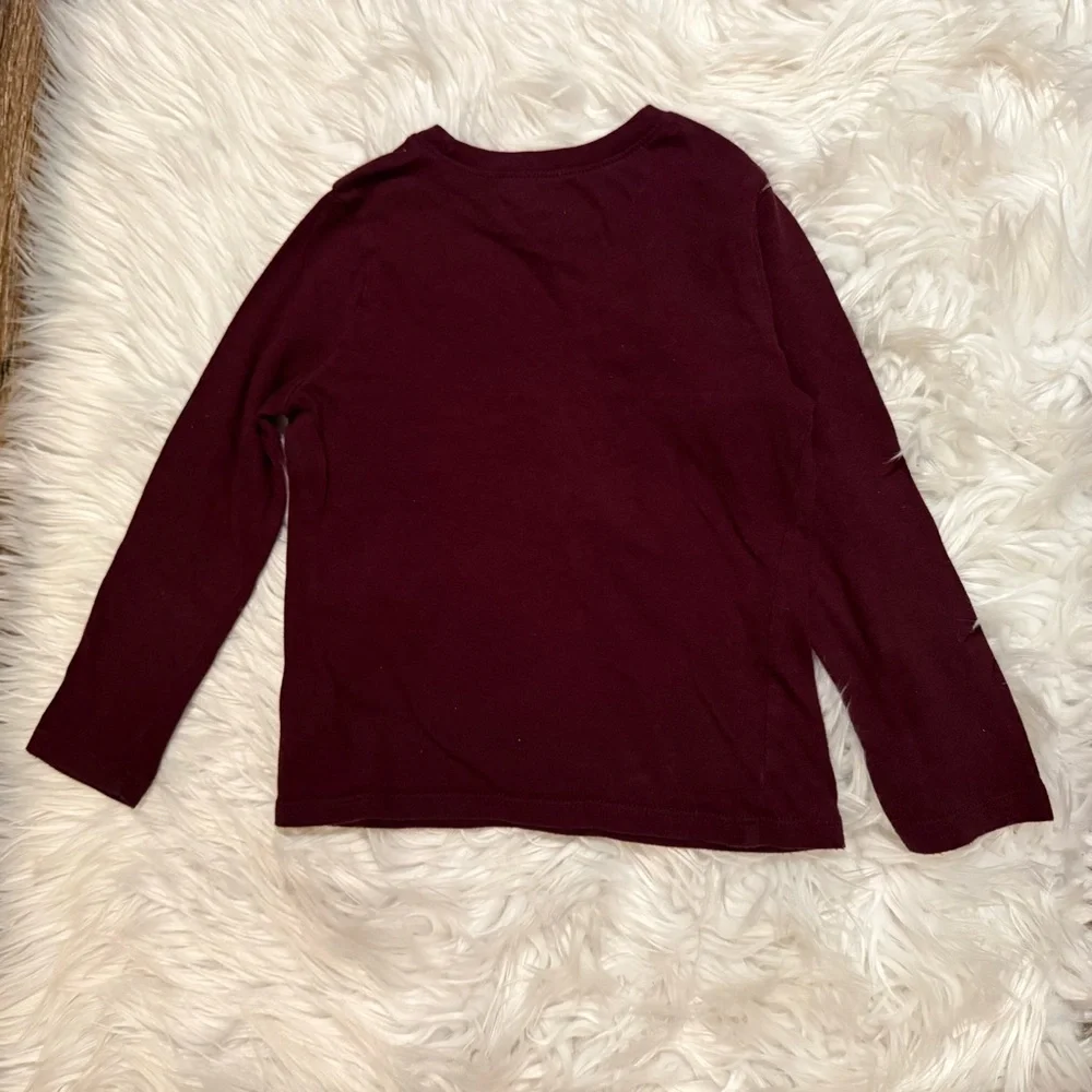 Old Navy Toddler Unisex Graphic Long Sleeve Tee Size 4T‎ Good Vibes